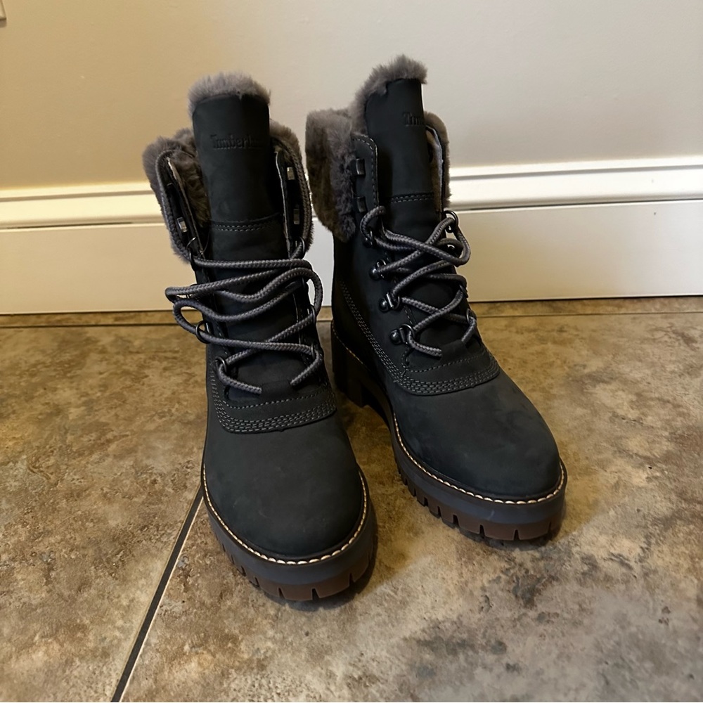 NWOT Timberland Gray Boots